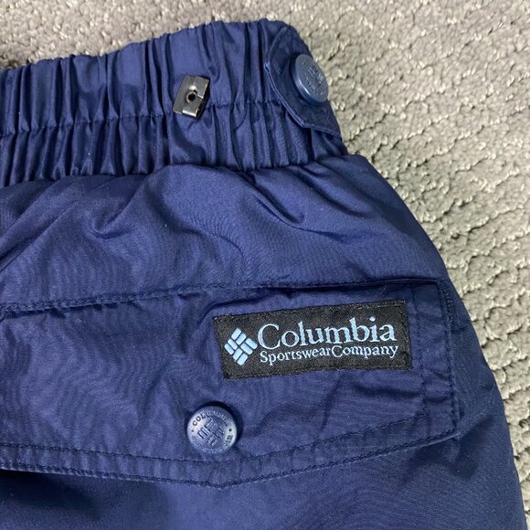Vintage Columbia Snow Pants Ski Snowboard Men's Large Blue Insulated - Picture 6 of 13